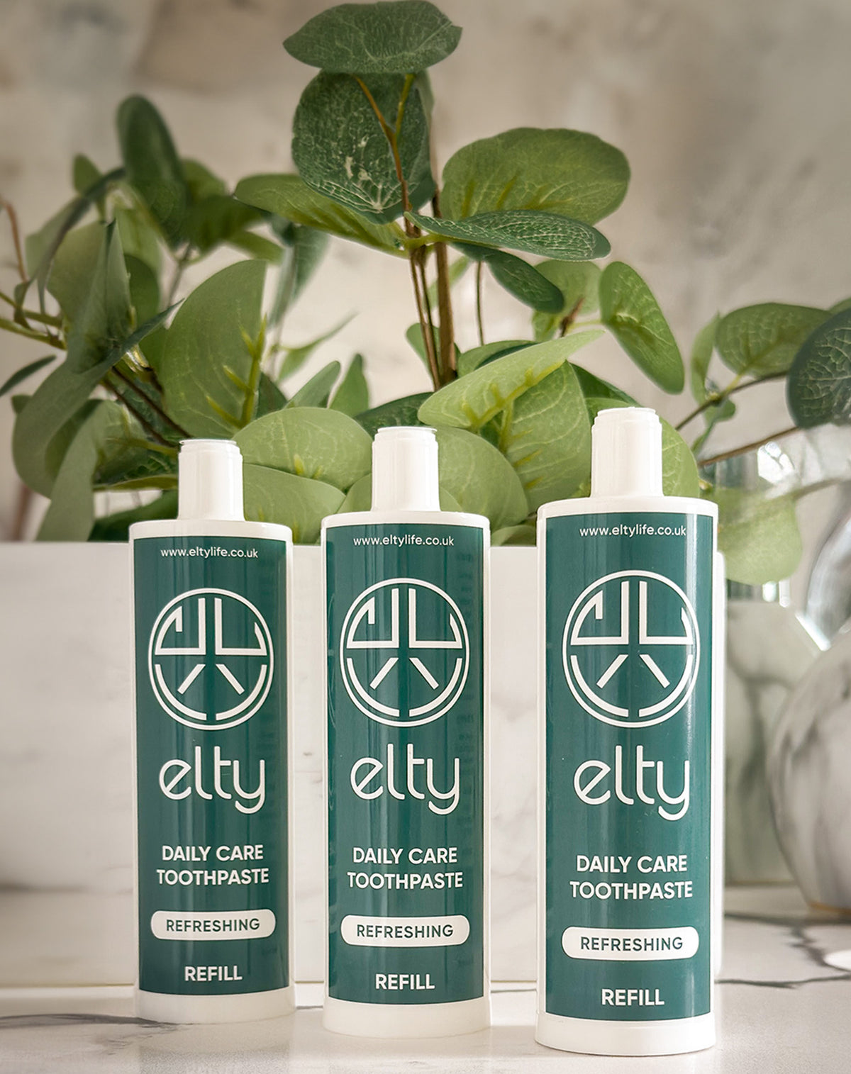 refillable whitening toothpaste